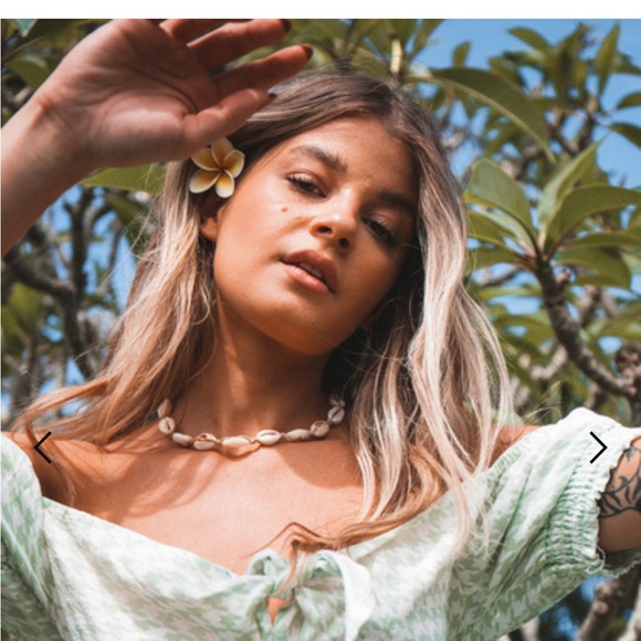 NWT ROXY Summertime Feeling Green & White  checkered Midi Dress Size XL - Picture 6 of 14